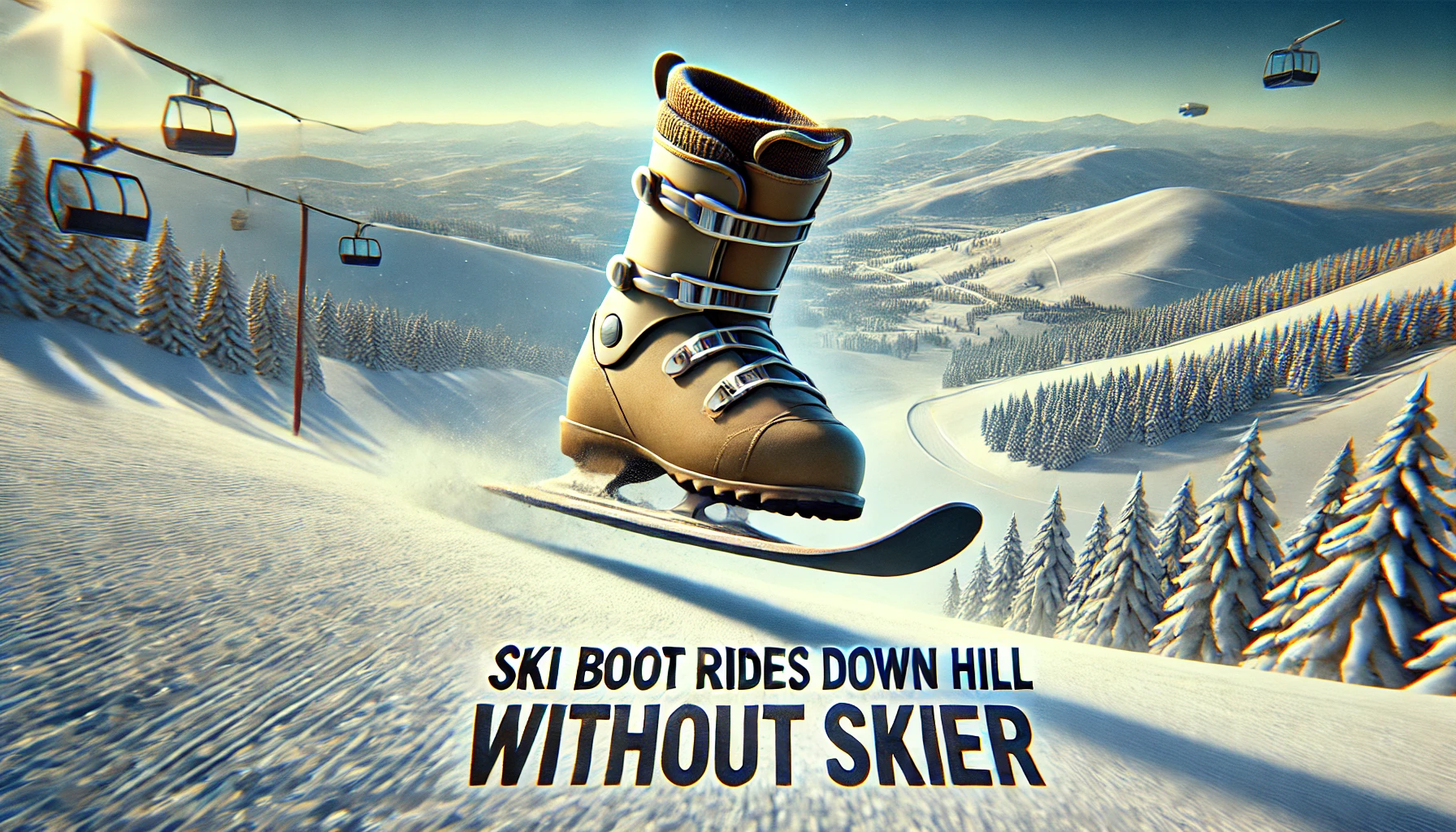 स्की बूट बिना स्कीयर के पहाड़ से नीचे फिसला: वायरल वीडियो ने इंटरनेट पर मचाया धमाल